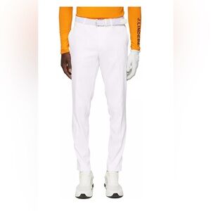 White J.Lindeberg Men’s Elliot Golf Pants